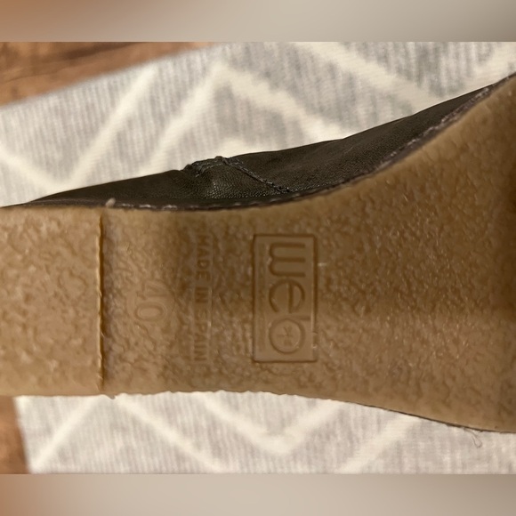 NWOT Eric Michael Lena leather Mystical Fairy core Boho booties - Picture 7 of 16